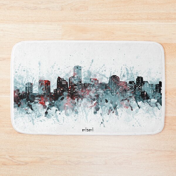 Item preview, miami skyline designed and sold by BekimART2.