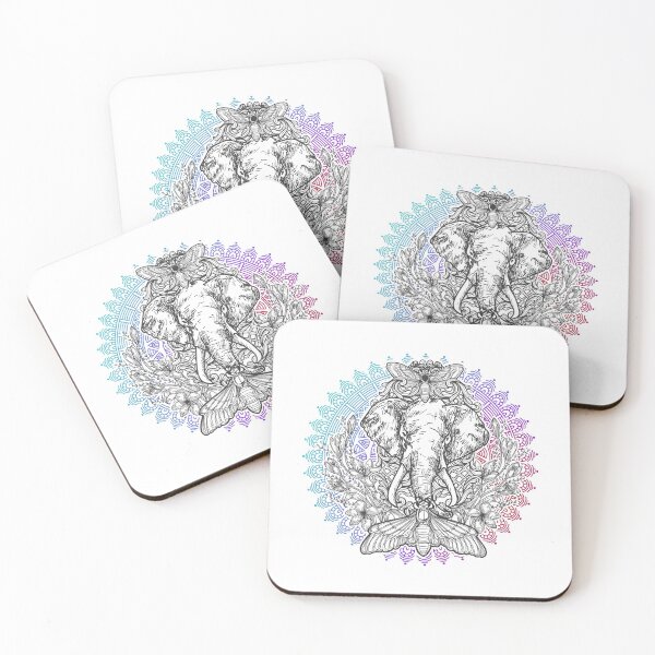 Item preview, Elephant Mandala designed and sold by Ninjawhere.