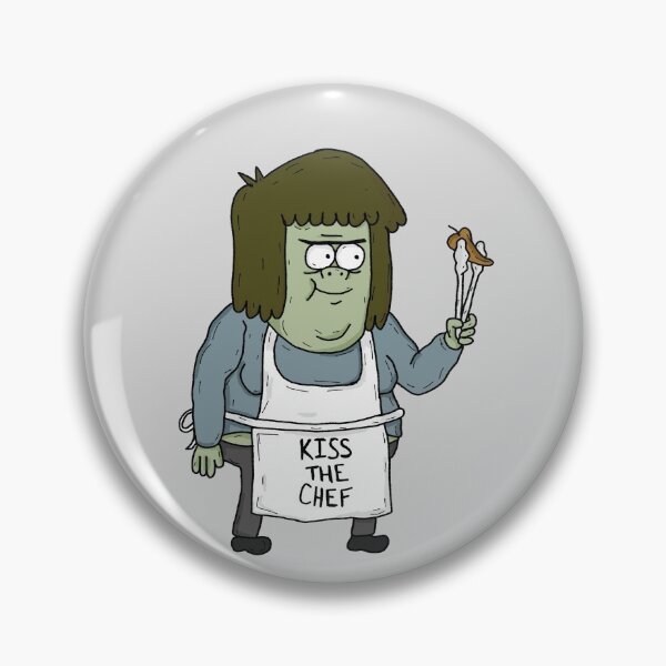 Item preview, Kiss the Chef Muscle Man designed and sold by RoserinArt.