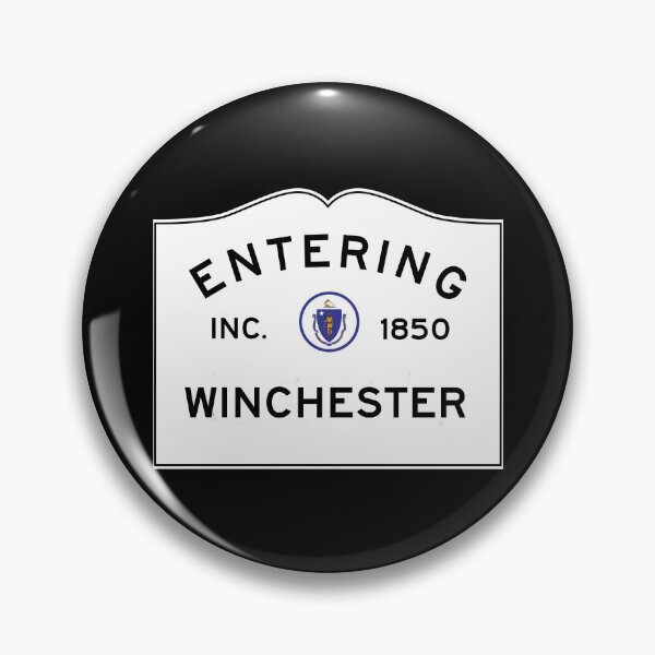 Item preview, Entering Winchester Massachusetts - Commonwealth of Massachusetts Road Sign  designed and sold by NewNomads.