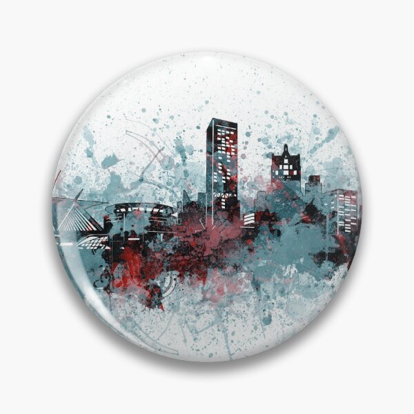 Item preview, milwaukee skyline designed and sold by BekimART2.