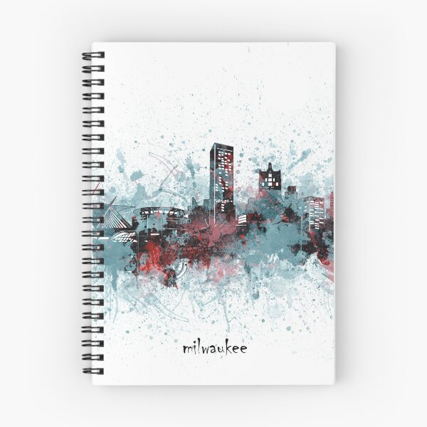 Item preview, milwaukee skyline designed and sold by BekimART2.