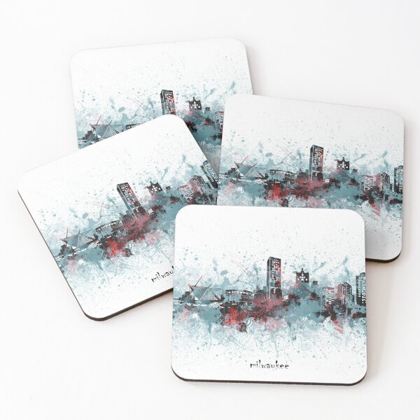 Item preview, milwaukee skyline designed and sold by BekimART2.
