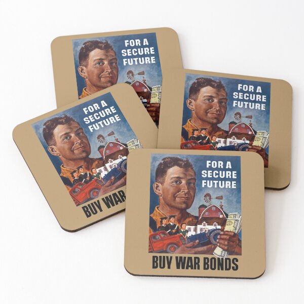 Item preview, For A Secure Future Buy War Bonds -- WWII designed and sold by warishellstore.