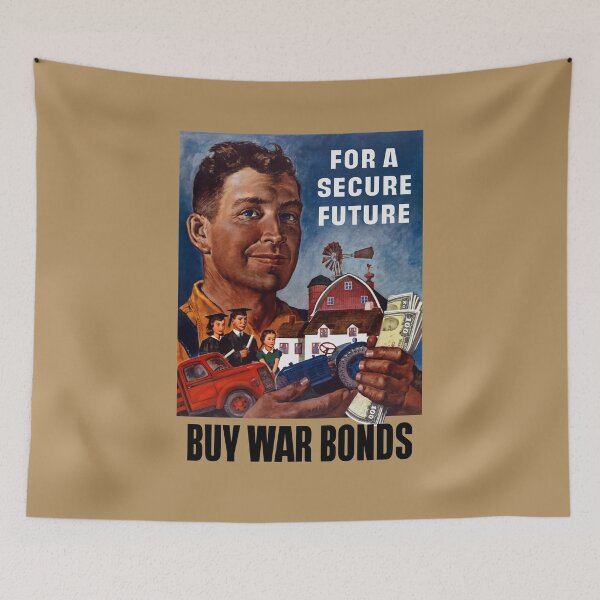 Item preview, For A Secure Future Buy War Bonds -- WWII designed and sold by warishellstore.