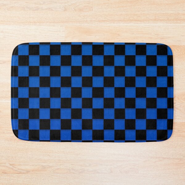 Item preview, Blue and Black Checker Board designed and sold by Kathy Weaver.