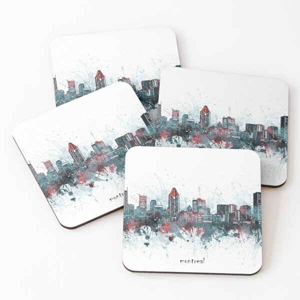 Item preview, montreal skyline designed and sold by BekimART2.