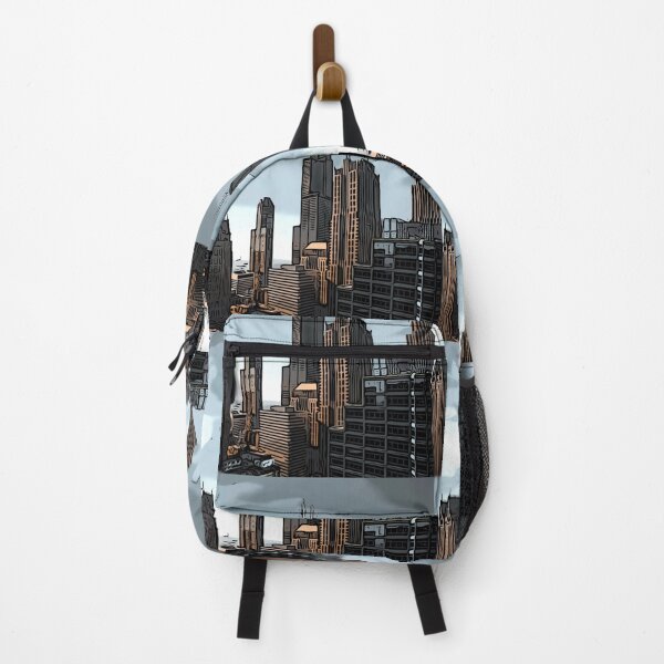Item preview, City skyline sketch edit 3 designed and sold by emmilowski.