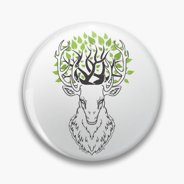Item preview, Stag Head Tree designed and sold by Ninjawhere.