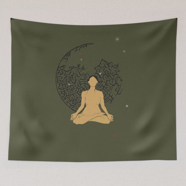 Item preview, Lotus, Yoga, Labyrinth designed and sold by ParastooPakzad.