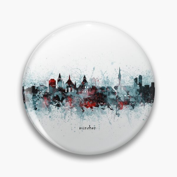 Item preview, munich skyline designed and sold by BekimART2.