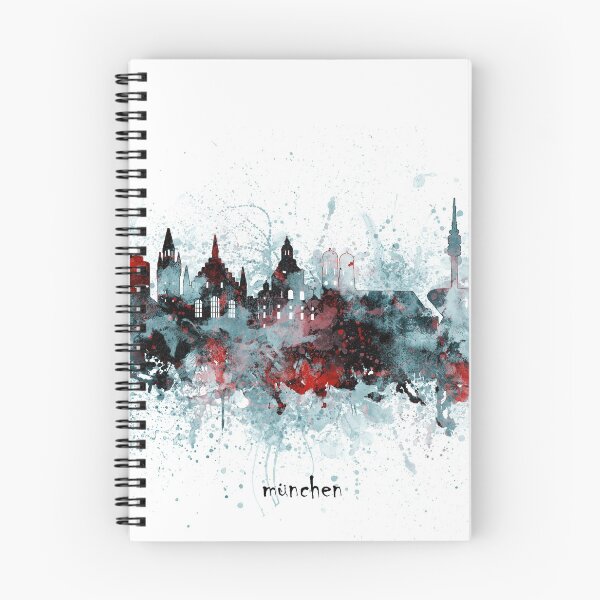 Item preview, munich skyline designed and sold by BekimART2.