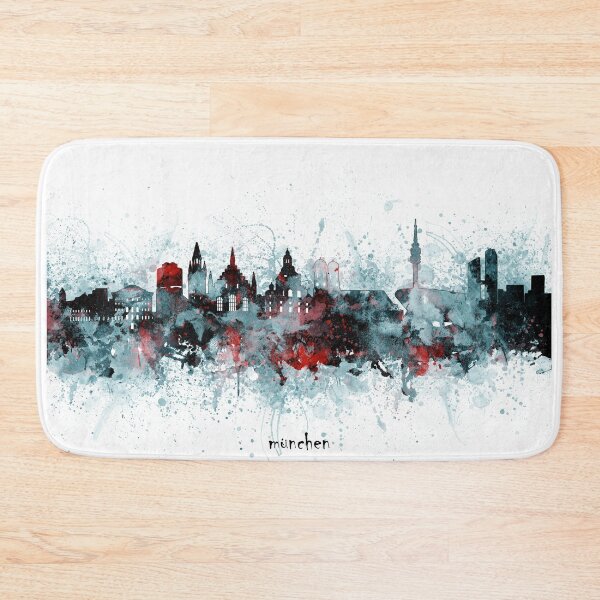 Item preview, munich skyline designed and sold by BekimART2.