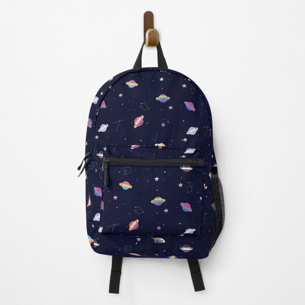 Item preview, LGBTQ Pride Planets & Stars in Space Pattern designed and sold by RyanDoodles.