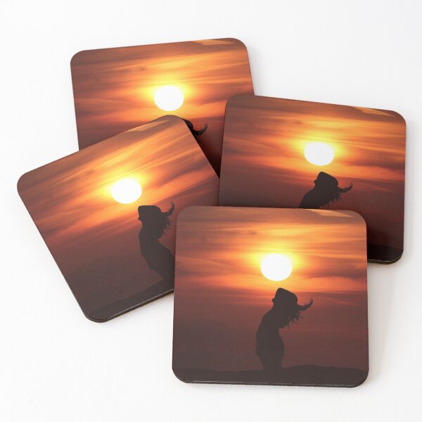 Item preview, Flipping hair under sunset designed and sold by Tim Scott.