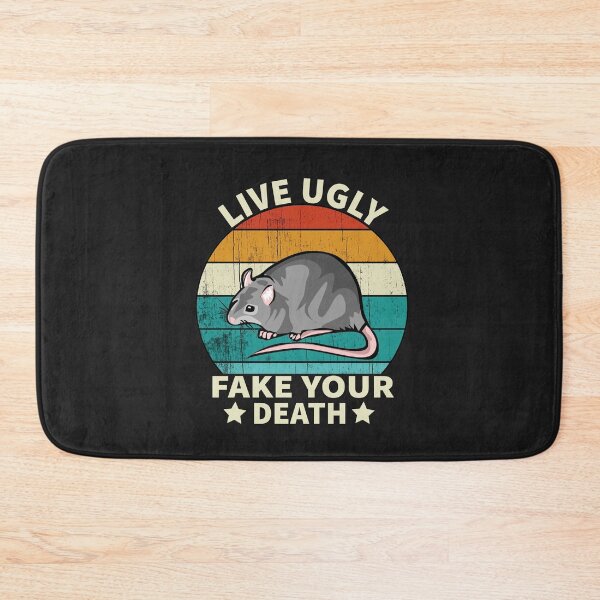 Item preview, Copy of Live Ugly Fake Your Death Opossum Funny Retro Vintage T-Shirt designed and sold by bestdesigns2020.