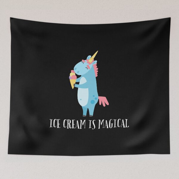 Item preview, Unicorn Foodie: Ice Cream is Magical designed and sold by friendlyspoon.