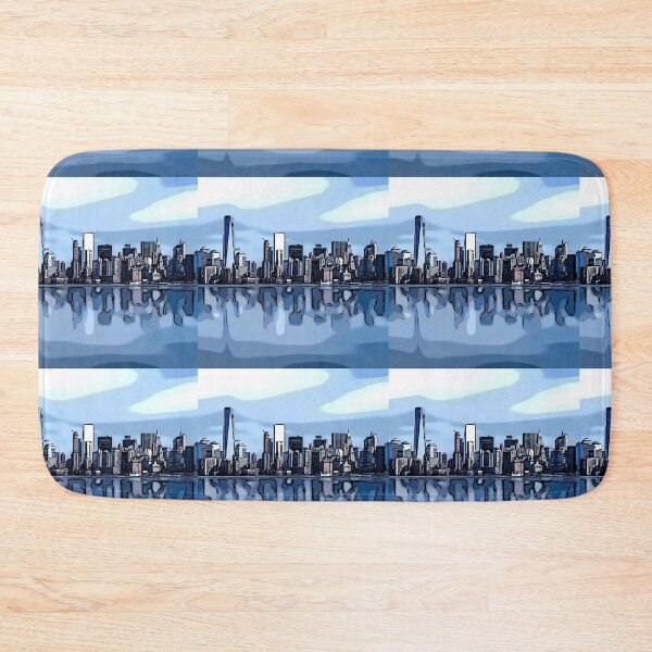 Item preview, City skyline sketch edit 5 designed and sold by emmilowski.
