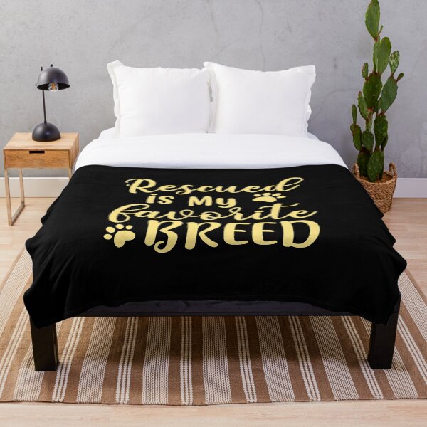 Item preview, Rescued Is My Favorite Breed yw designed and sold by gxp-design.