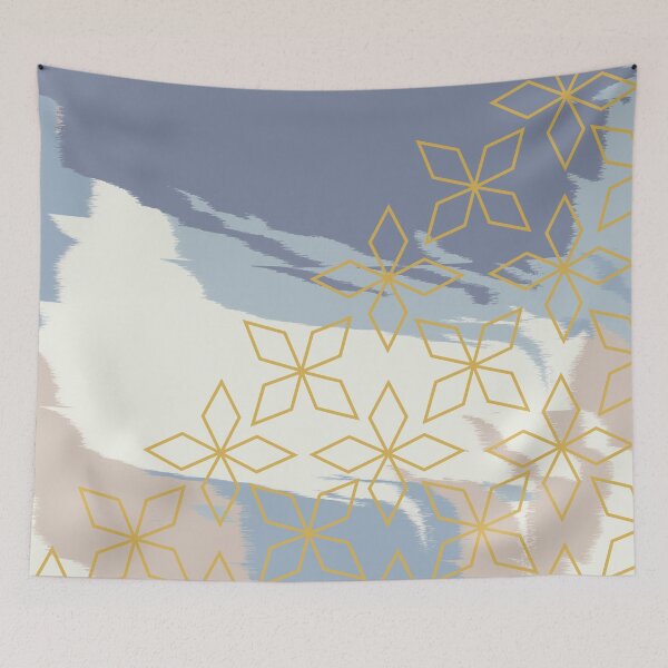 Item preview, Golden Floral Sky designed and sold by chanzds.