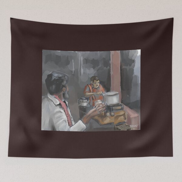 Item preview, Tea Stall designed and sold by Sukhpal Grewal Ethnic Art.