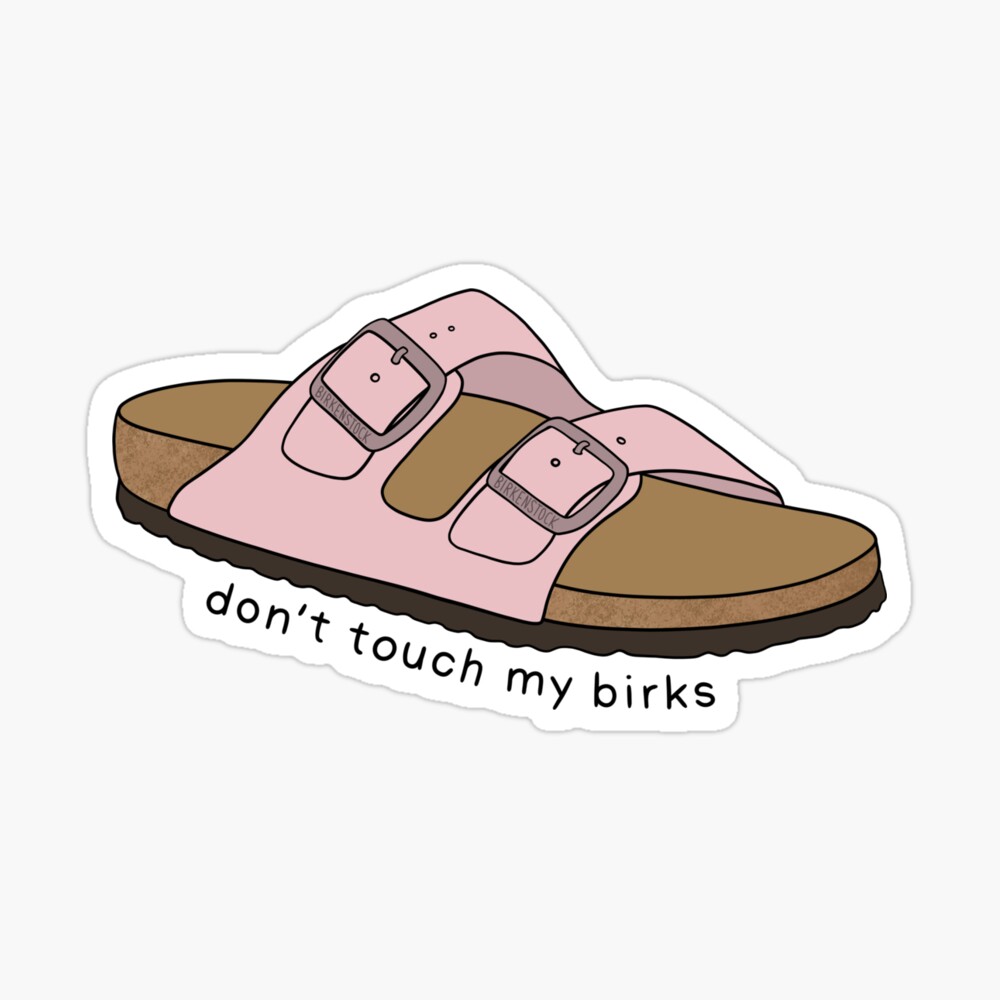 baby pink birkenstocks