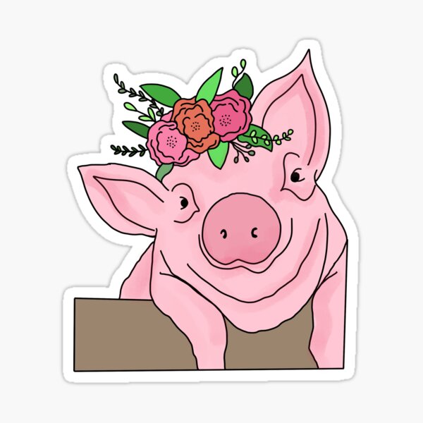 Item preview, Boho pig designed and sold by kaleipeytonn.