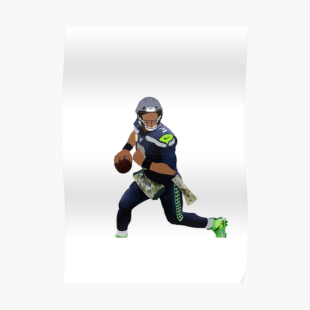 russell wilson sticker on jersey