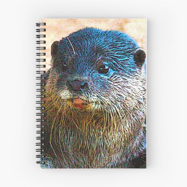 Item preview, Cute Little Otter Face designed and sold by mokacat.