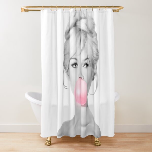 Briggite Bardot Shower Curtain