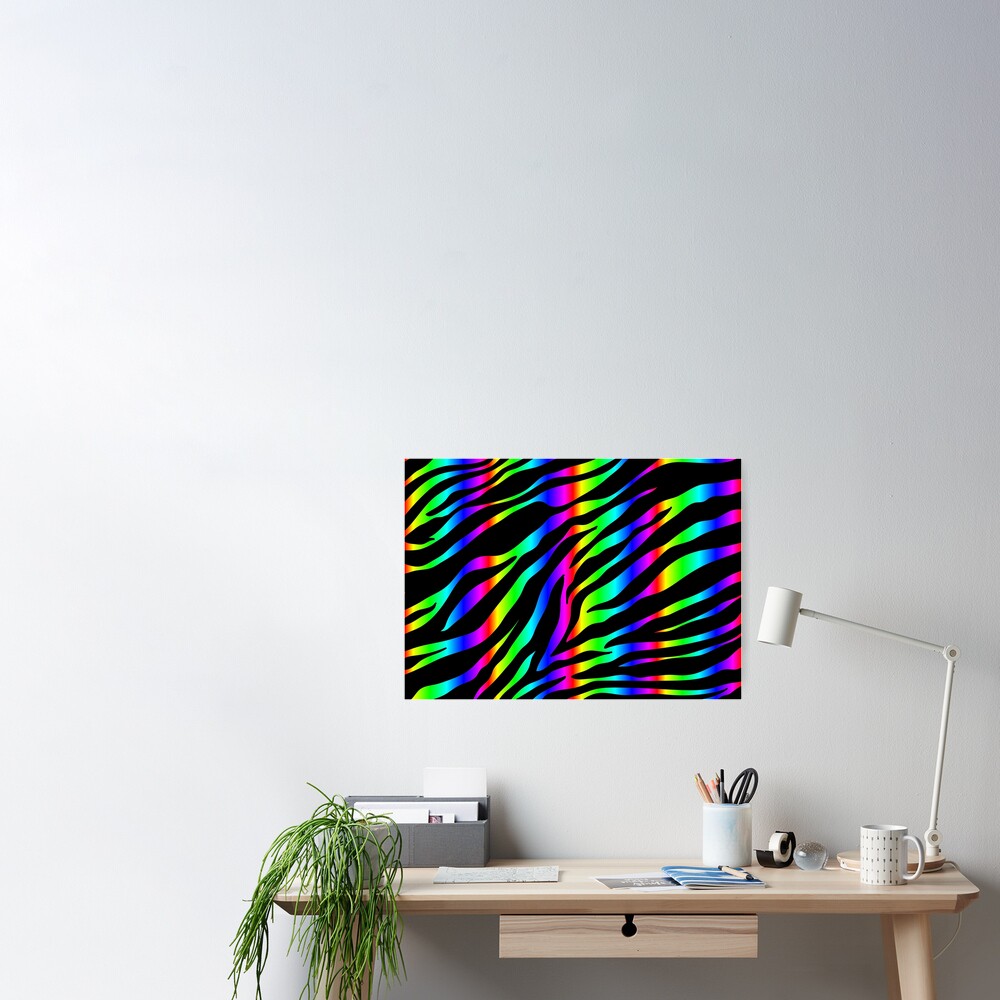 Rainbow Zebra Stripes | iPad Case & Skin