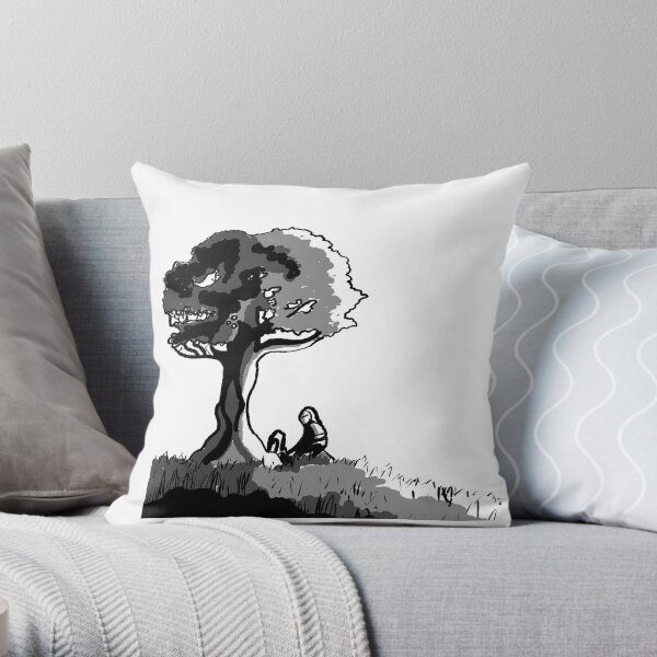 Leaves From the Vine Throw Pillow