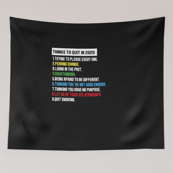 Item preview, Things to quit in 2020. My plan for the next year T-Shirt designed and sold by bestdesigns2020.