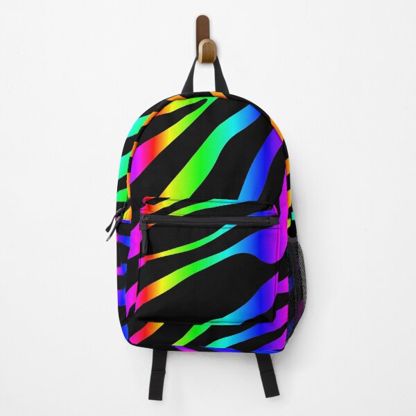 Item preview, rainbow zebra designed and sold by Gossip Rag.