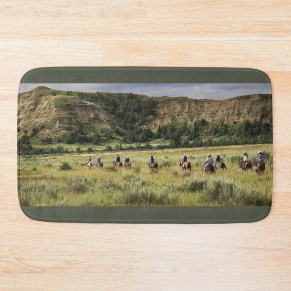 Item preview, Riding the Trail - Theodore Roosevelt National Park, North Dakota designed and sold by Kathy Weaver.