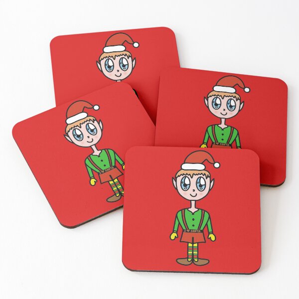 Item preview, Cute santa's elf for Christmas 2020 with red hat designed and sold by MargheritaLidia.