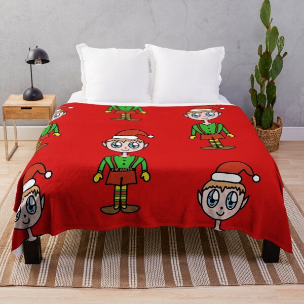 Item preview, Cute santa's elf for Christmas 2020 with red hat designed and sold by MargheritaLidia.
