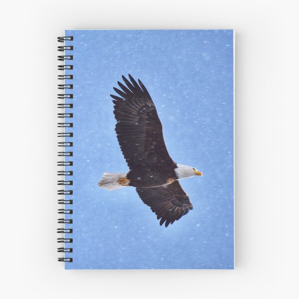 Item preview, Eagle Amongst the Snowflakes designed and sold by Dana Hardy.