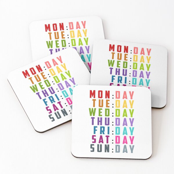 Item preview, Weekdays: Monday designed and sold by maddinstgt.