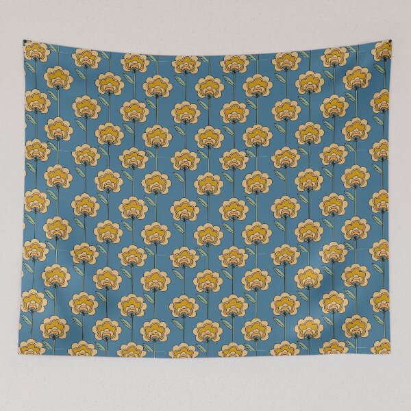 Aperçu de l'œuvre Seventies Floral créée et vendue par laureneyler.