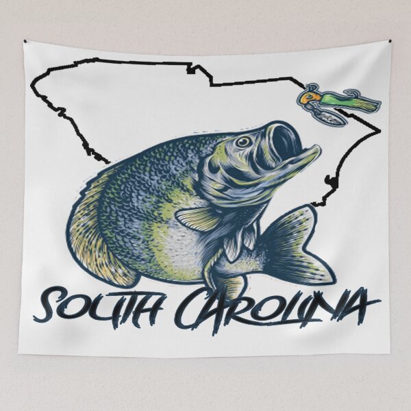 Item preview, Crappie South Carolina Design designed and sold by Motoislol.