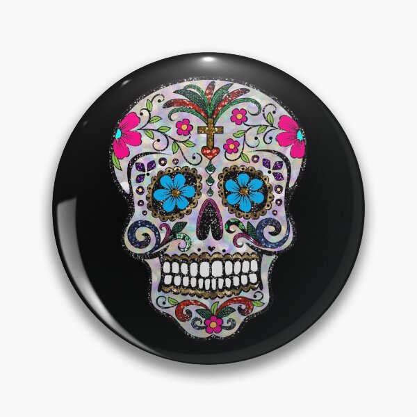 Item preview,  Sugar Skulls (Photo of Sequins - NOT REAL)  designed and sold by Gossip Rag.
