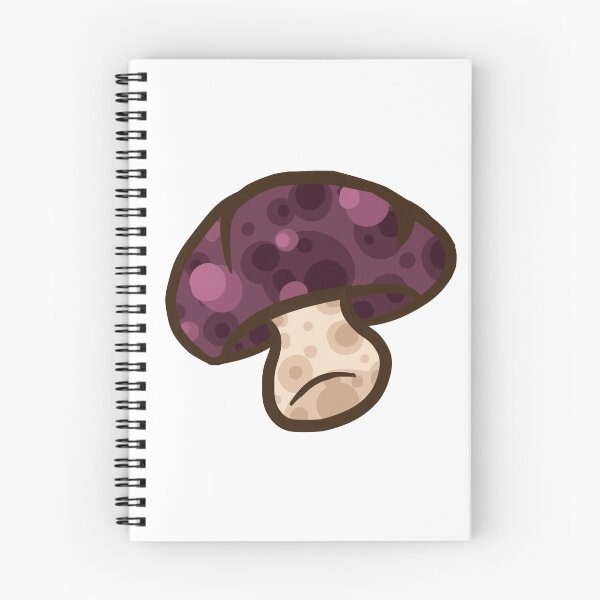 Item preview, Purple mushroom designed and sold by matsmushart.