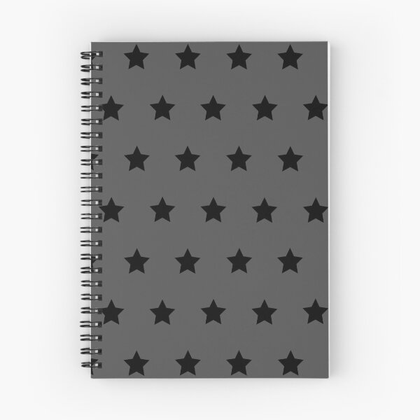 Item preview, Black All-Over Star Print designed and sold by Danimw.