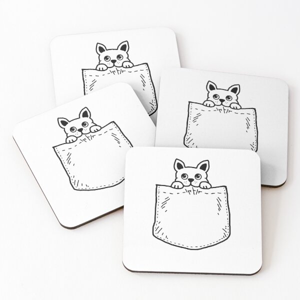 Item preview, Pocket Dog - Black designed and sold by crismk.