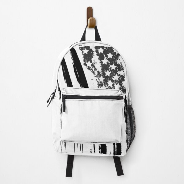 Item preview, Black and White American Flag designed and sold by drewroach16.