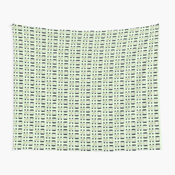 Agender No Cross Stitch Flag Tapestry