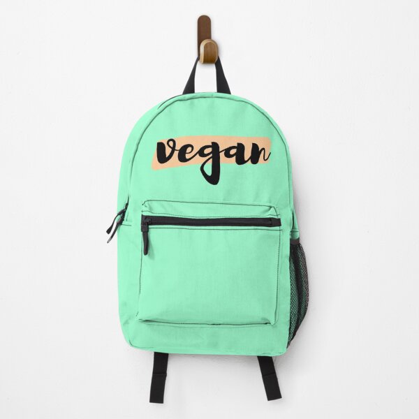 Item preview, vegan | green background and brushstroke text designed and sold by EarlessPierre.