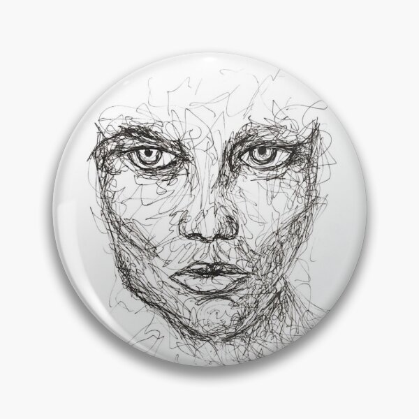Item preview, Scribbled Face designed and sold by Emrad Radek.