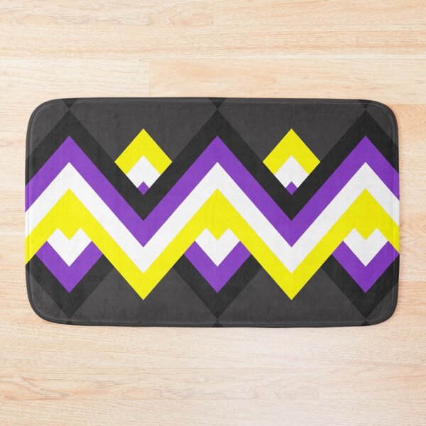 Item preview, Nonbinary Flag Pride Chevron designed and sold by sammi-ts.